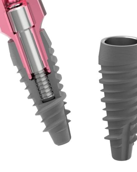 ایمپلنت مورس تیپر CONO-IN® لیدر مدیکا (اتصال جوش سرد ۲ درجه)