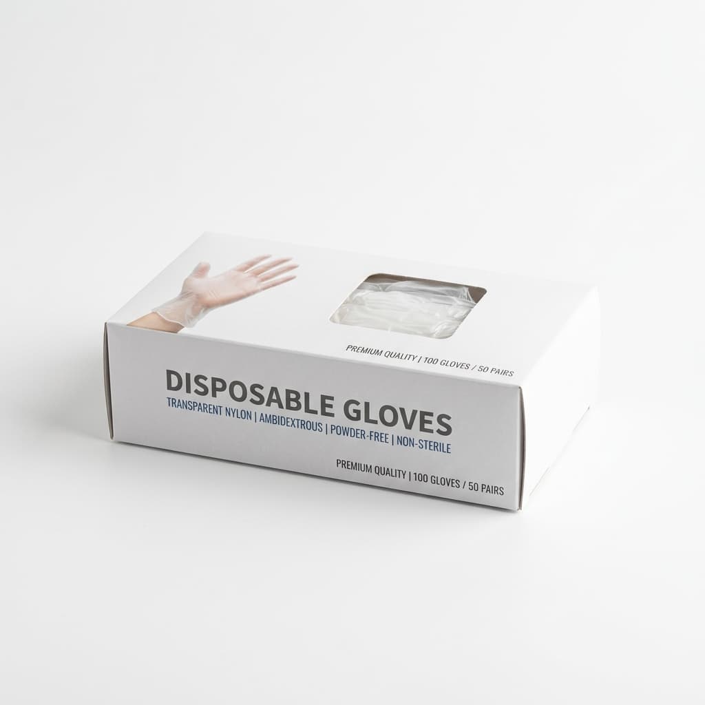 Disposable Nylon Gloves