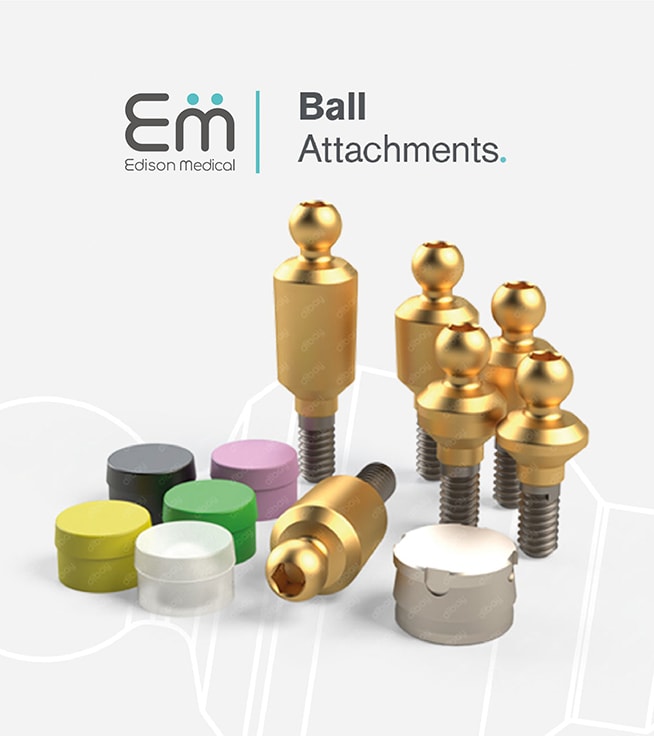 4 Edison Medical Ball Abutment - تصویر 1