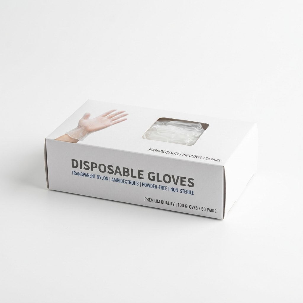 Disposable Nylon Gloves - تصویر 1