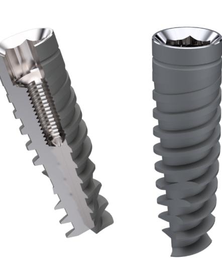 Leader Medica Internal Hexagon MITO Dental Implant (Double-Lead Self-Compacting Threads) - تصویر 1