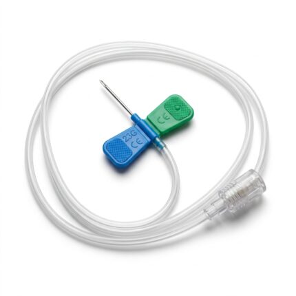 Scalp Vein Set (Butterfly Needle) - medical butterfly needle for short-term venous access sold by Sayeh Gostar Salamat